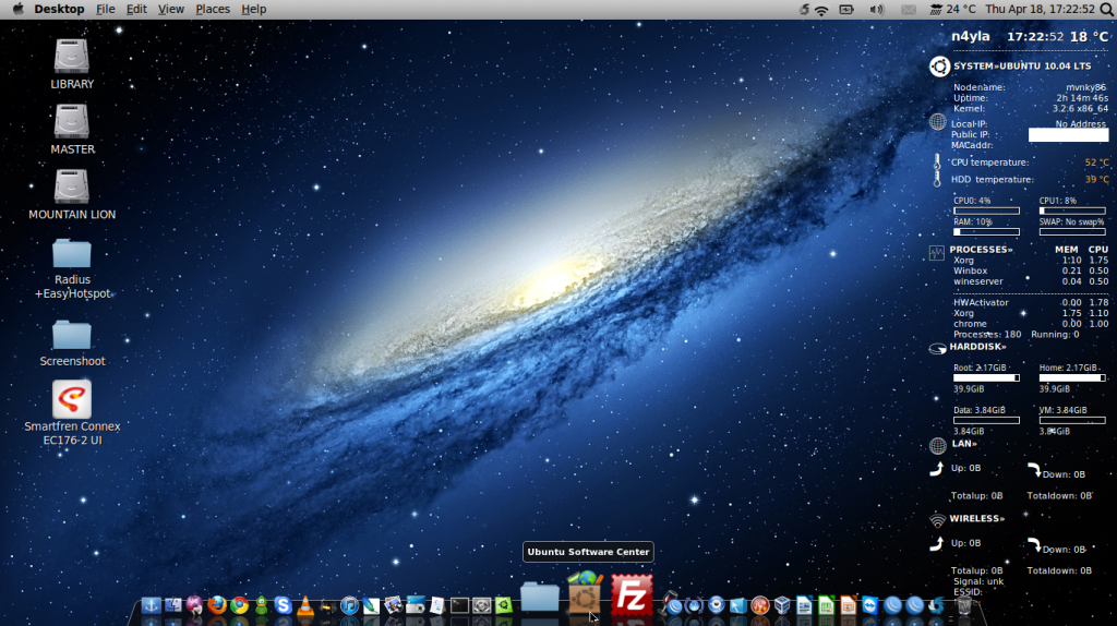 Mac OSX themes on Backtrack 5R3