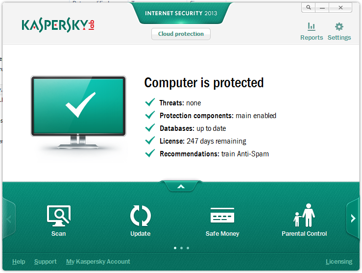 Kaspersky License 1 years Sucessfully
