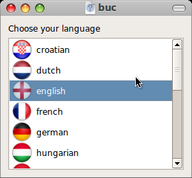 choose your language